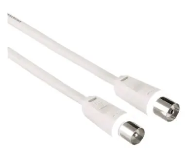 Hama 205326 anténní kabel 75 dB 3 m bílá