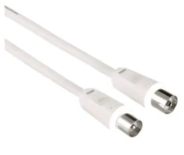 Hama 205328 anténní kabel 75 dB 7.5 m bílá
