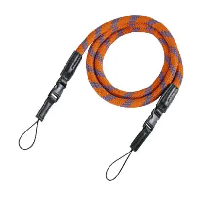 Hama 27214 Braid 120 oranžovo-modrá / popruh na fotoaparát / 120 cm