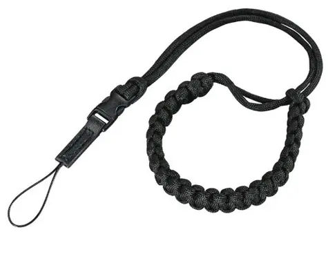 Hama 27215 Braid 20 černá / poutko na fotoaparát / 20 cm