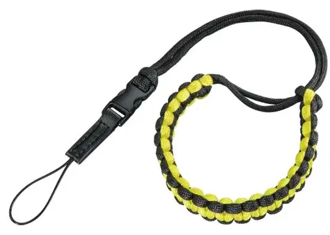 Hama 27216 Braid 20 černo-žlutá / poutko na fotoaparát / 20 cm