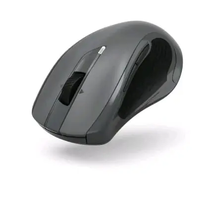 Hama 173011 MW-800 V2 šedá / bezdrátová laserová myš / 3200dpi / 7 tlačítek / USB