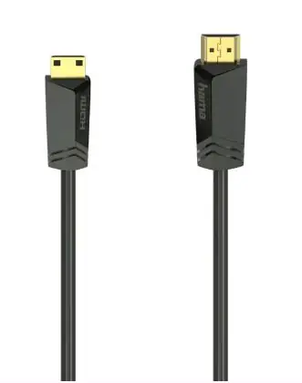 Hama 205015 mini HDMI kabel mini HDMI na HDMI 4K 1.5 m černá