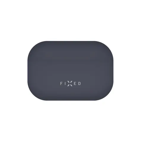 FIXED Ultratenké silikonové pouzdro Silky pro Apple AirPods Pro 2 modrá