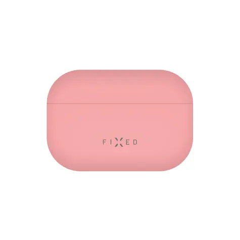 FIXED Ultratenké silikonové pouzdro Silky pro Apple AirPods Pro 2 růžová