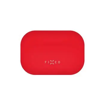 FIXED Ultratenké silikonové pouzdro Silky pro Apple AirPods Pro 2 červená