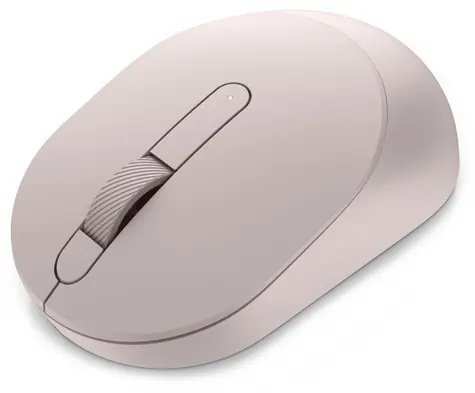 DELL MS3320W růžová / Bezdrátová optická myš / 1600dpi / 3 tlačítka / 2.4GHz / Bluetooth / 1x AA baterie