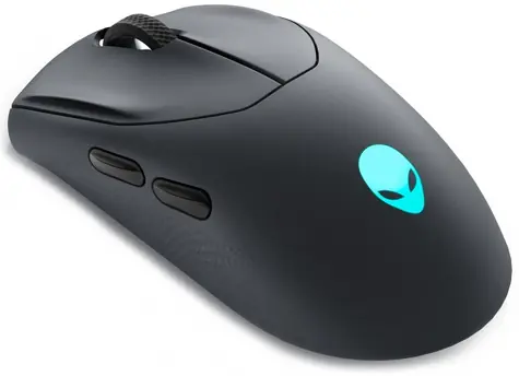 DELL Alienware AW720M černá / Herní bezdrátová optická myš / 26000dpi / 8 tlačítek / RGB / 2.4Ghz / USB