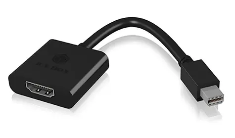 Icy Box IB-AC538a černá / Mini DisplayPort adaptér na HDMI FullHD černá 
