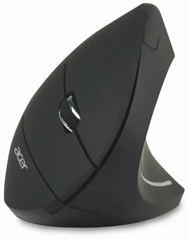 Acer Vertical wireless mouse černá / bezdrátová optická myš / 1600 DPI / 2.4 GHz / 6 tlačítka 