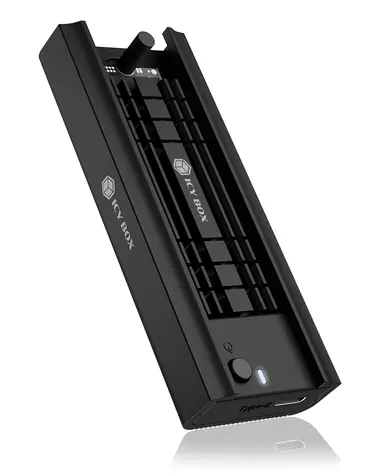 Icy Box IB-180MC-C31 černá / dokovací stanice pro M.2 NVMe&SATA SSD 