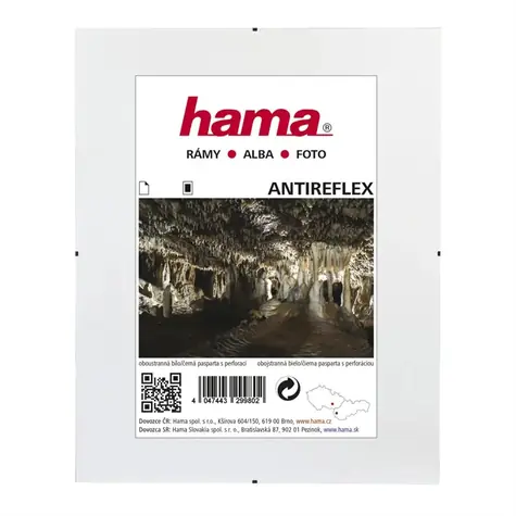 Hama Clip-Fix antireflexní sklo 13x18cm