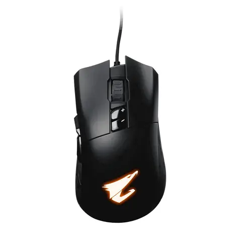 GIGABYTE AORUS M3 černá / Herní optická myš / 6 400 DPI / USB / 1.8m