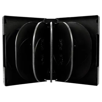 MediaRange BOX18 DVD obal pro 12 disků černá / 39mm 