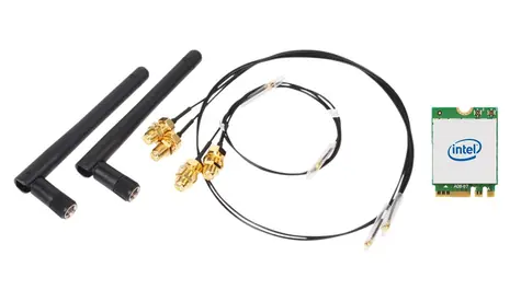 Shuttle WLN-M1 WLAN-ax/Bluetooth Combo Kit / Intel AX200 / M.2-2230 / 2.4&5 GHz / BT 5.2