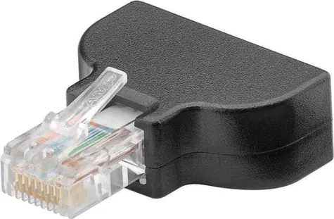 Goobay Terminal Block / konektor RJ45 male (8P8C) pro připojení vodičů na šroubky