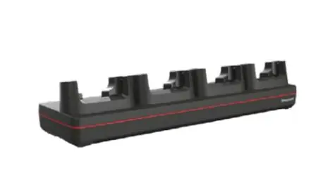 Honeywell 4-slotová nabíjecí a komunikační stanice pro CT30 XP (rubber boot) LAN - UK