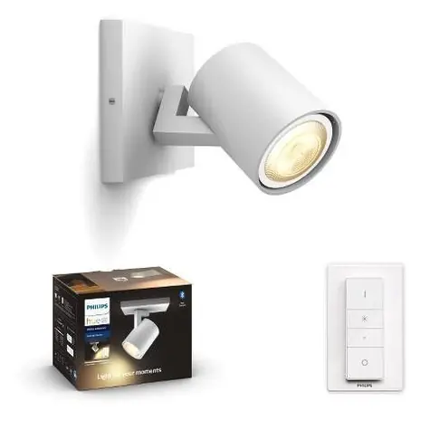 Philips Hue WA Runner bodové LED svítidlo GU10 5W bílá / 350lm / 2200-6500K / IP20 / ovladač