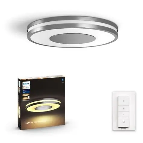 Philips Hue WA Being stropní LED svítidlo 1x32W hliník / 2400lm / 2200-6500K / IP20 / ovladač
