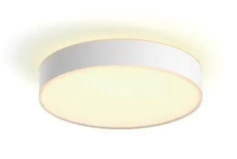 Philips Hue WA Devere M stropní LED svítidlo 19.2W bílá / 2450lm / 2200-6500K / IP44 / ovladač