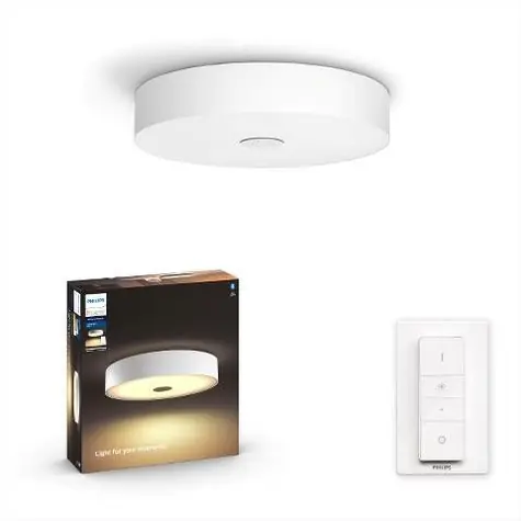 Philips Hue WA Fair stropní LED svítidlo 1x25W bílá / 2900lm / 2200-6500K / IP20 / ovladač