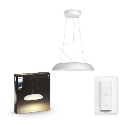 Philips Hue WA Amaze závěsné LED svítidlo 25W bílá / 2900lm / 2200-6500K / IP20 / ovladač