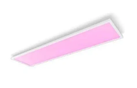 Philips Hue WACA Surimu stropní LED panel 60W bílá / 4150lm / 2000-6500K / RGB / IP20 / 120x30cm