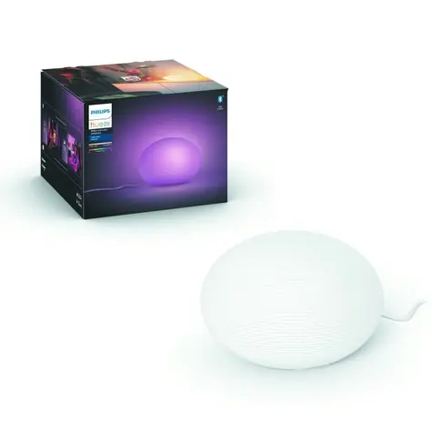 Philips Hue WACA Flourish stolní LED lampa 1x9.5W bílá / 806lm / 2000-6500K / RGB / IP20 