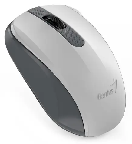 GENIUS NX-8008S bílo-šedá / 1200 dpi/ bezdrátová/ BlueEye senzor 