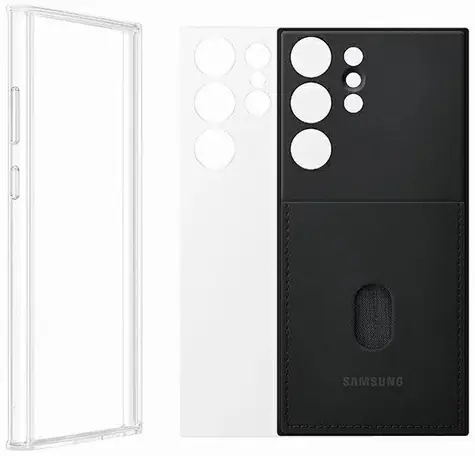 SAMSUNG Frame Case pouzdro pro Samsung Galaxy S23 Ultra Black