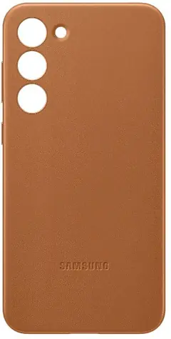 SAMSUNG Leather Case pouzdro pro Samsung Galaxy S23+ Camel