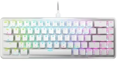 ROCCAT Vulcan II Mini bílá / Mechanická herní klávesnice / RGB LED podsvícení / USB / 1.8 m / US