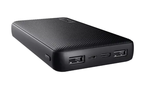 Trust Primo eco Powerbank 15.000 černá / 2x USB / USB-C / micro USB 
