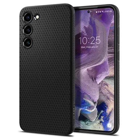 Spigen Liquid Air ochranný kryt pro Samsung Galaxy S23 černá