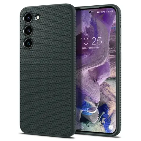Spigen Liquid Air ochranný kryt pro Samsung Galaxy S23 zelená