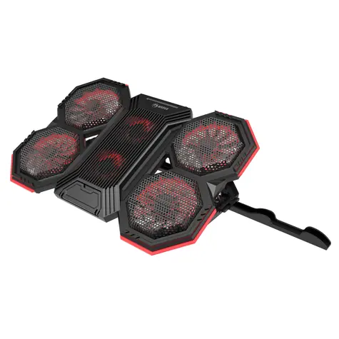 Marvo FN-41 černá / chladicí podložka pod notebook / 6 ventilátorů