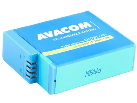 AVACOM Náhradní baterie GoPro AHDBT-901 / Li-Ion / 3.85V / 1720mAh / 6.6Wh
