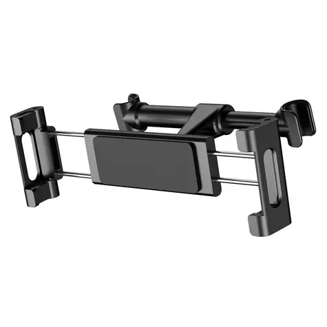 Baseus SUHZ-01 Univerzální držák na opěrku hlavy pro tablety a mobilní telefony černá