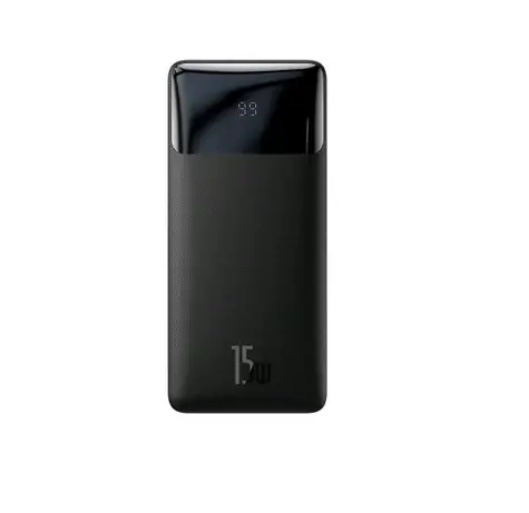 Bipow Bipow PowerBank 20000 mAh (15W) černá / 15W / 2x USB-A výstup / 1x USB-C výstup&vstup