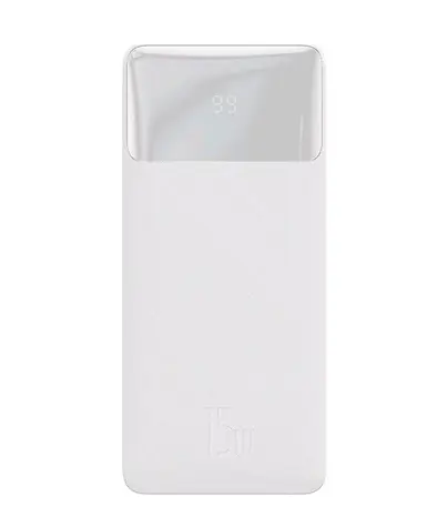 Bipow Bipow PowerBank 20000 mAh (15W) bílá / 15W / 2x USB-A výstup / 1x USB-C výstup&vstup