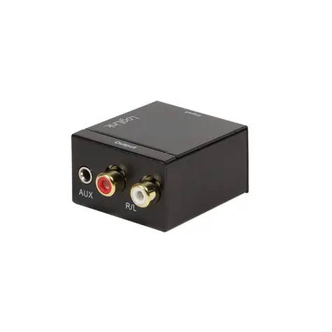 LogiLink CA0101 Toslink - cinch - jack audio adaptér černá