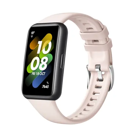 FIXED Silicone Strap Silikonový řemínek pro Huawei Band 7 růžová