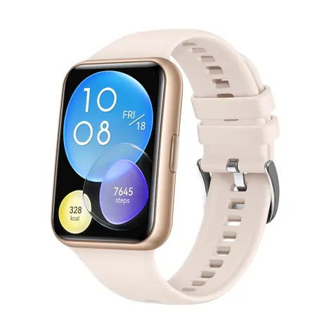 FIXED Silicone Strap Silikonový řemínek pro Huawei Watch FIT2 růžová