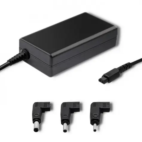 Qoltec 51756 Napajecí adaptér pro notebooky Acer 65W 1.72m černá / 19V / 2.37A/ 5.5x1.0 / 5.5x1.7 / 5.5x2.5