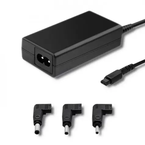 Qoltec 51757 Napajecí adaptér pro notebooky Asus 65W 1.72m černá / 3.0x1.0 / 4.0x1.35 / 5.5x2.5