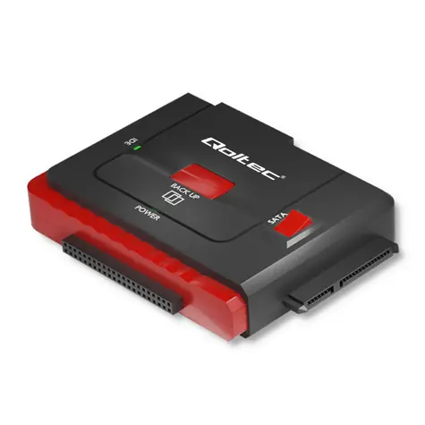 Qoltec 50645 USB na SATA + IDE adaptér černá / datový adaptér / USB 3.0 / 2,5