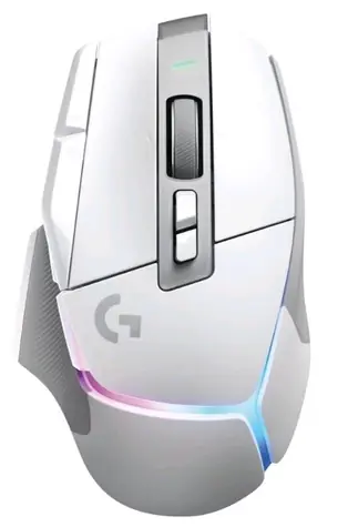 Logitech G502 X PLUS Premium bílá / bezdrátová herní myš / optický senzor / 25600 DPI / 13 tlačítek / USB 