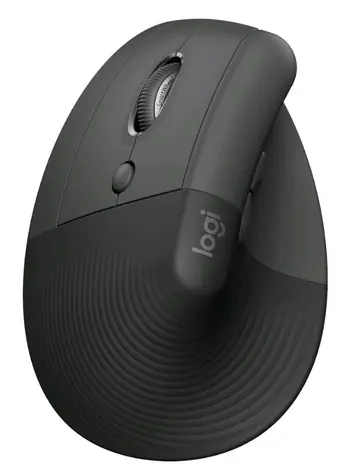 Logitech Lift Vertical Ergonomic Mouse For Business Left černá / Ergonomická myš / USB / pouze pro leváky