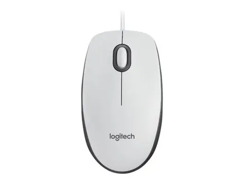 Logitech M100 bílá (910-006764) / optická myš / USB 