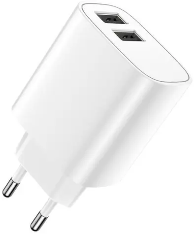 Forever LS-03 bílá / Nabíječka / USB / 5V / 2.4A